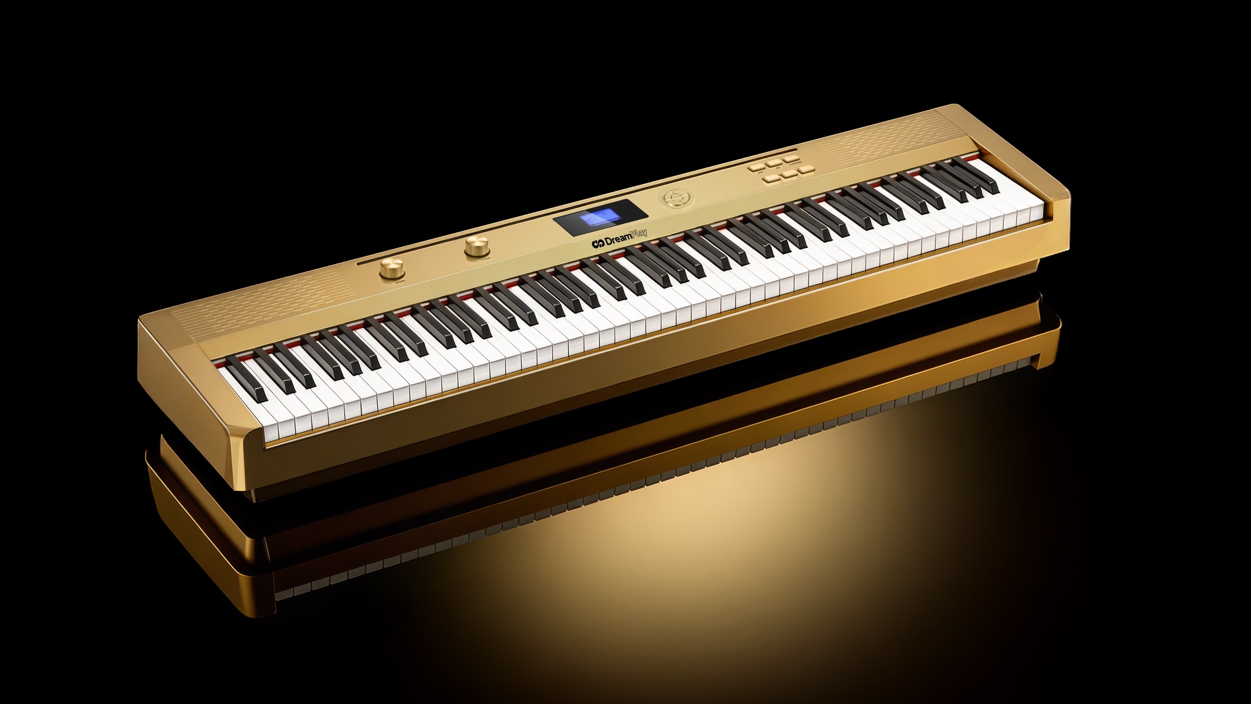 DreamPlay One Pro in Aztec Gold, cinematic lighting